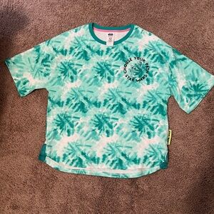 New Disney Star Wars  Grogu   The Child Tie-Dye T-Shirt Green Adult Small